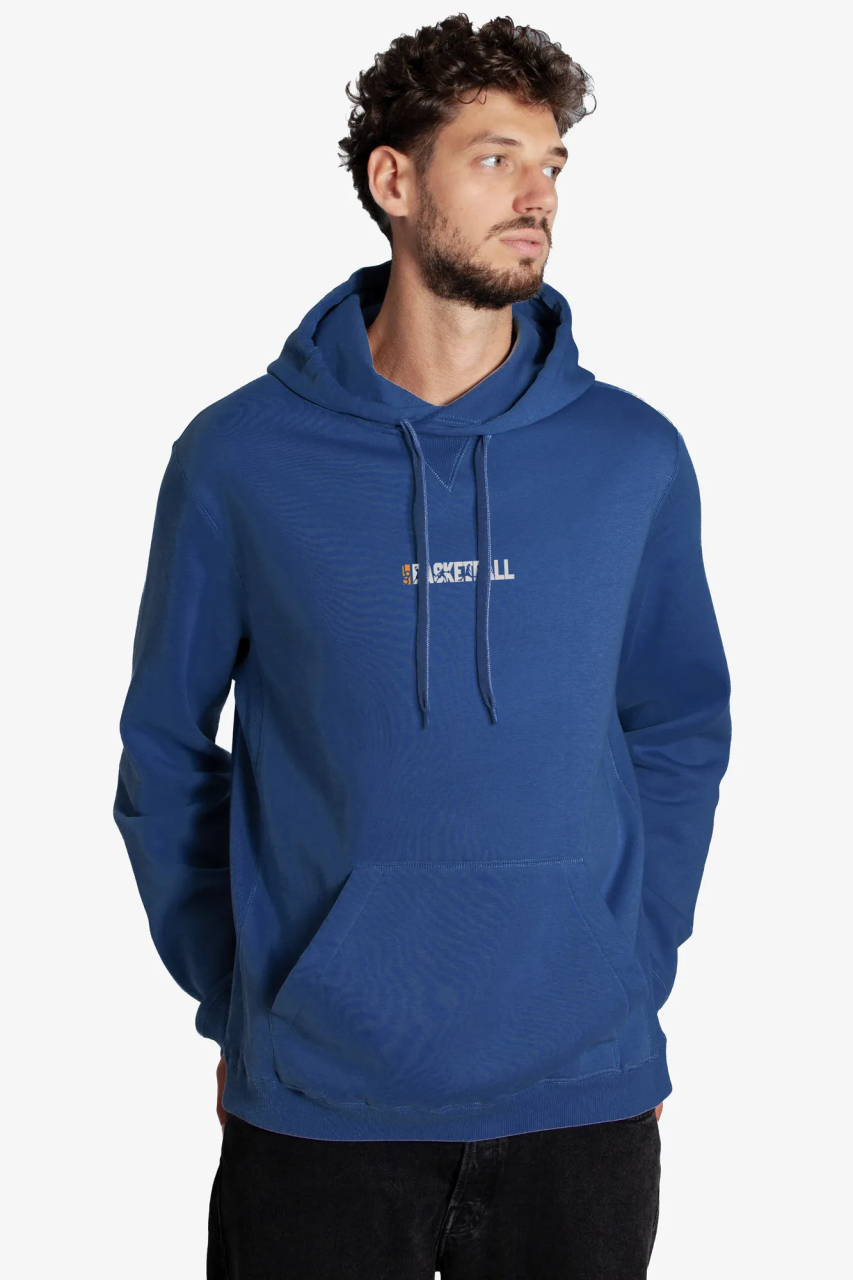 Uebergrosser Hoodie in schwarz fuer lange Menschen