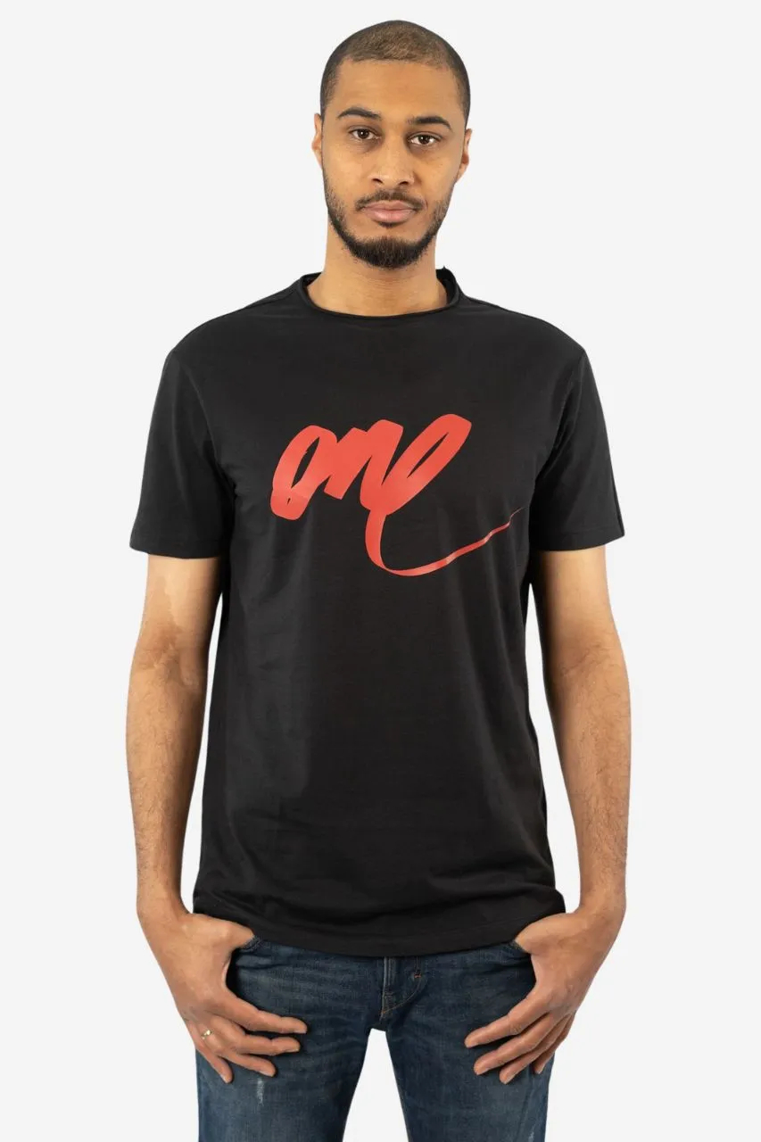 T-shirt met "ONE SWING"-afsluiting