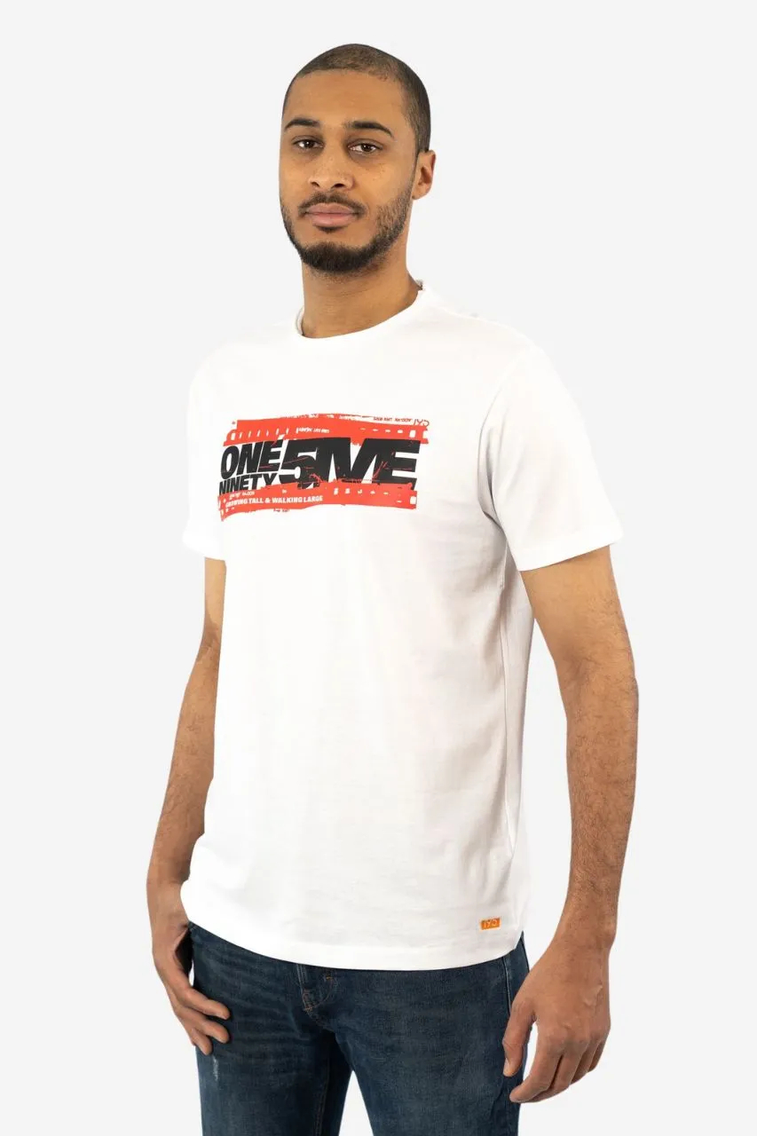 T-shirt met 'ONENINETY5IVE'-afsluiting