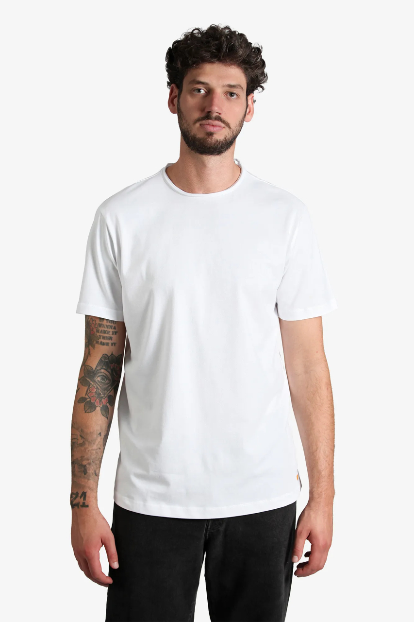 195 Basic Cutoff T-Shirt