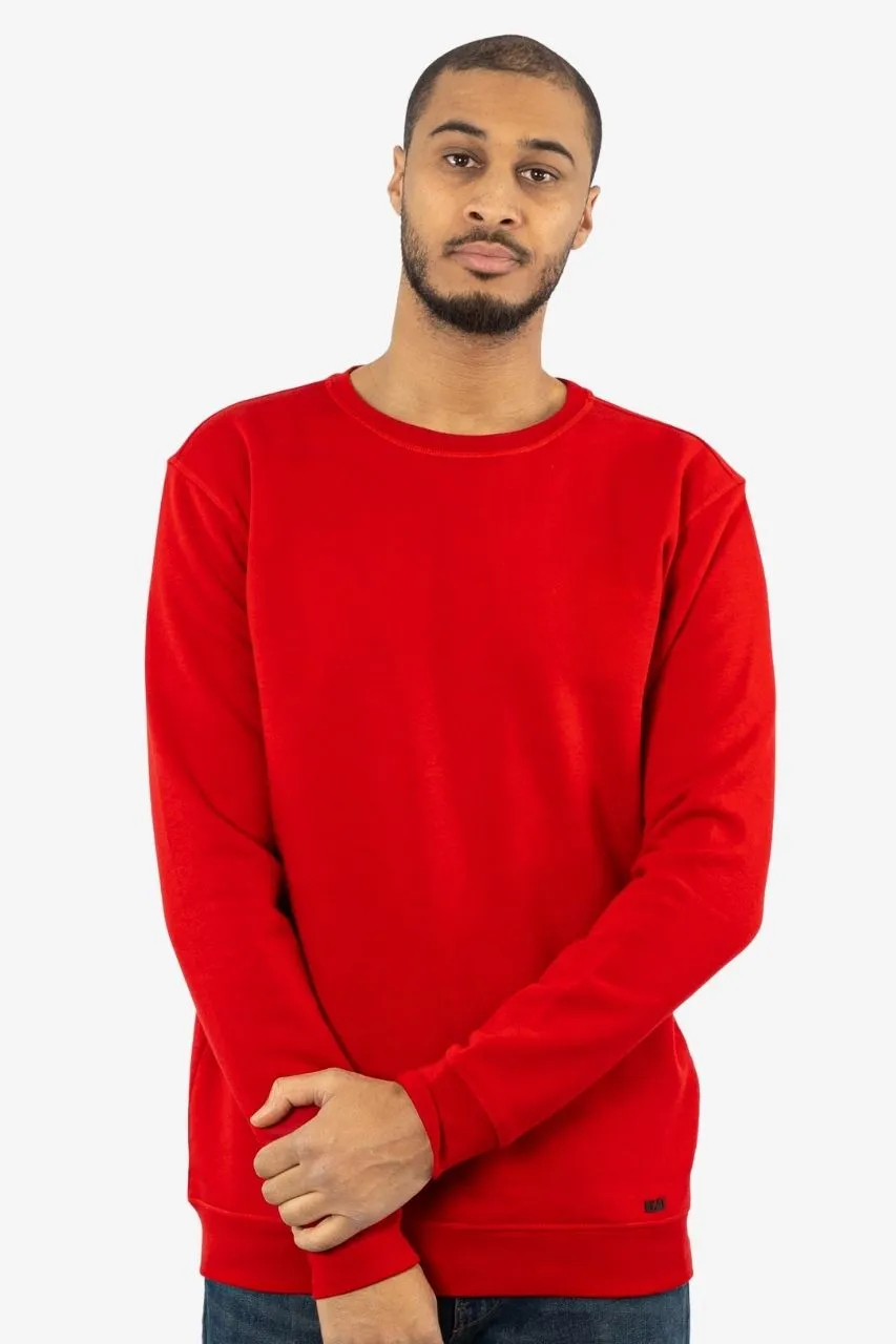 Langer Sweater in rot fuer Menschen ab einer Groesse von 1,90 Meter