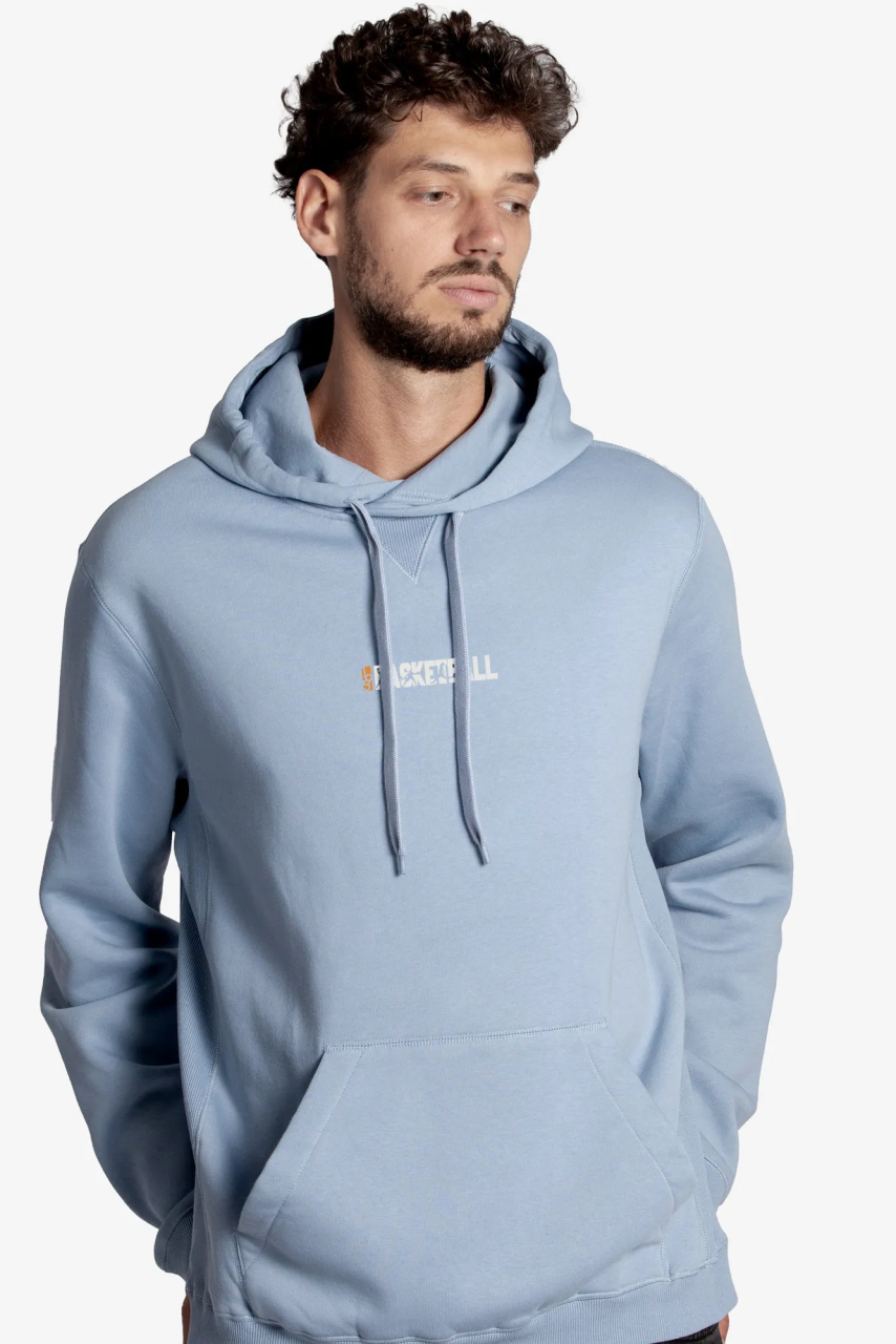 Uebergrosser Hoodie in schwarz fuer lange Menschen