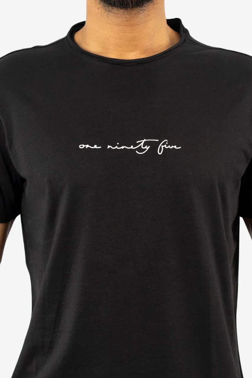 T-shirt met "ONENINETYFIVE"-afsluiting