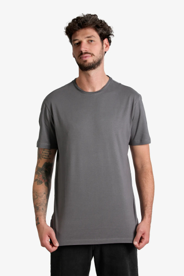 195 Basic Cutoff T-Shirt